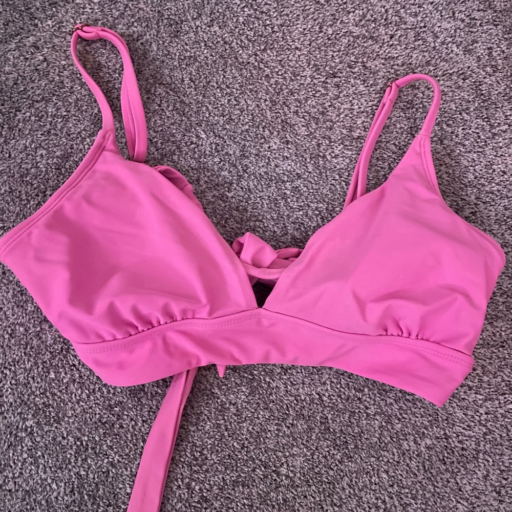 V neck Bikini Top